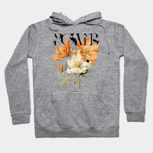 Watercolor flowers bouquet Hoodie